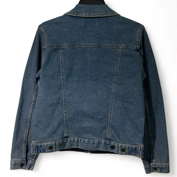 Time and Tru Women's Denim Jacket, Size S, Blue | New - Picture 4 of 7